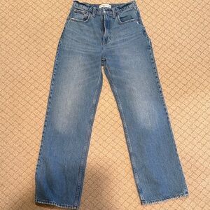 Abercrombie & Fitch Blue Straight Leg Jeans